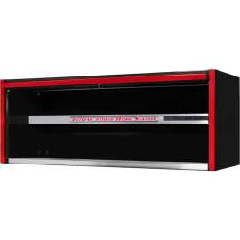 Extreme Tools EXQ Pro Extreme Power Workstation Hutch, 72"W x 30"D x H"26-3/8, Black w/Red Handle