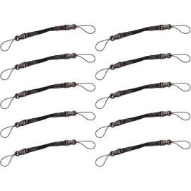 Ergodyne Squids 3136 Barcode Scanner Adaptor Strap, Black, 10 Pack