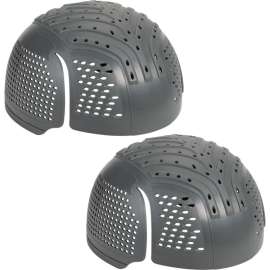Ergodyne Skullerz 8945F(x) Universal Bump Cap Insert, Extra Venting, Charcoal, 2 Pack