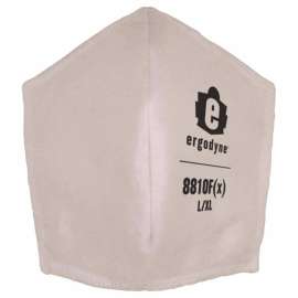 Ergodyne 8810F(x) L/XL White Contoured Mask Replacement Filters