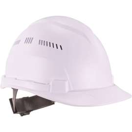 Ergodyne Skullerz 8966 Lightweight Cap, Style Hard Hat Vented, Class C, White