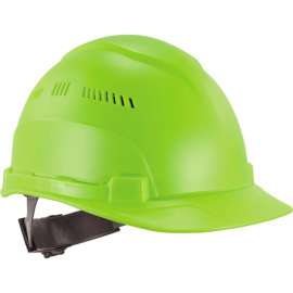 Ergodyne Skullerz 8966 Lightweight Cap, Style Hard Hat Vented, Class C, Lime
