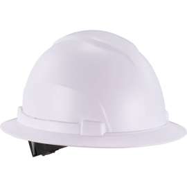 Ergodyne Skullerz 8969 Lightweight Full Brim Hard Hat, Class E, White