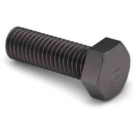 1/2-13 x 1-1/2" Hex Head Cap Screw - Grade 8 - Full Thread - UNC - Alloy Steel - Plain - Pkg of 25