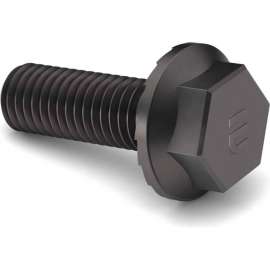 1/2-13 x 2" Hex Serrated Flange Locking Screw - 120M PSI - Steel - Zinc Clear - UNC - Pkg of 10