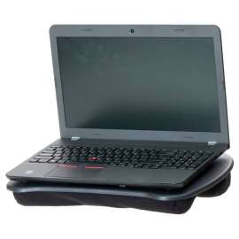 Mind Reader Portable Laptop Lap Desk with Handle, Black
