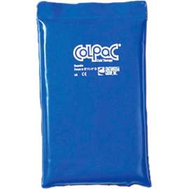 ColPaC Blue Vinyl Reusable Cold Pack, Half Size 7" x 11", 12/PK