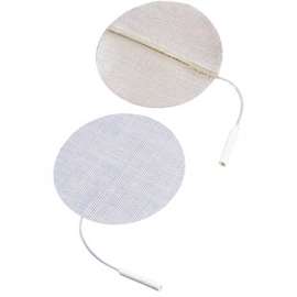 Dura-Stick Premium Electrodes, 1.25" Round, Stainless Steel Mesh, 40/Case
