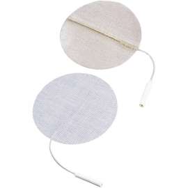 Dura-Stick Premium Electrodes, 2" Round, Stainless Steel Mesh, 40/Case