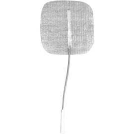 Dura-Stick Premium Electrodes, 2" Square, Stainless Steel Mesh, 40/Case