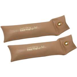 CanDo SoftGrip Hand Weight, 6 lb., Tan, 1 Pair