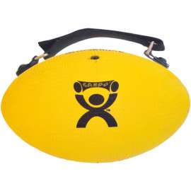 CanDo Handy Grip Weighted Ball, 2 lb., Yellow