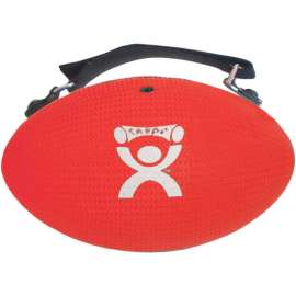 CanDo Handy Grip Weighted Ball, 3 lb., Red