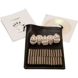 Fingerweights Finger Exerciser, 5-Finger Set, White