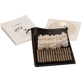 Fingerweights Finger Exerciser, 10-Finger Set, White