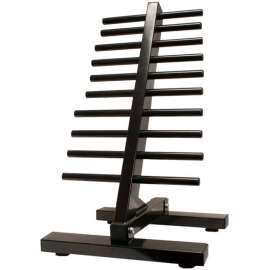 CanDo Dumbbell Floor Rack, Holds 20 Dumbbells, 20"L x 20"W x 28"H