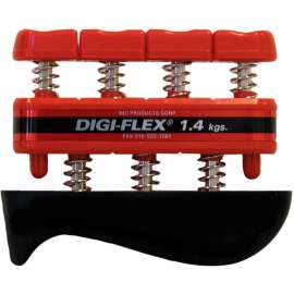 CanDo Digi-Flex Hand/Finger Exerciser, Red, Light