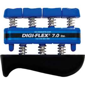 CanDo Digi-Flex Hand/Finger Exerciser, Blue, Heavy