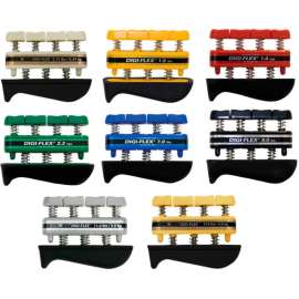 CanDo Digi-Flex Hand/Finger Exerciser, 8-Piece Set