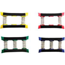 Big Grip Hand Exerciser, 4-Piece Set (Yellow, Red, Green, Blue)
