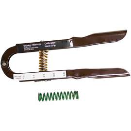 Power Hand Grip, Adjustable Grip, 1-Spring Variable Tension (5 - 50 lb.)