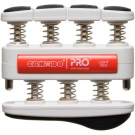CanDo PRO Hand Exerciser, Red, Light