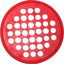 CanDo Hand Exercise Web, Latex Free, 7" Diameter, Red, Light