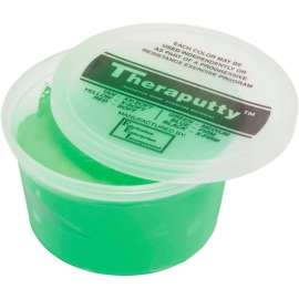 TheraPutty Standard Exercise Putty, Green, Medium, 1 Pound