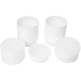 Containers and Lids For 4 Ounce Putty, 25/Case