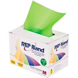REP Band Latex Free Exercise Band, Lime, 6 Yard Roll/Box