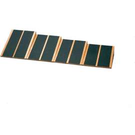 Wooden Fixed Level Incline Board, 16-1/4" x 15" Surface, Set of 4 Boards