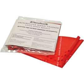 Thera-Band Progressive Hand Trainer, 6 Sheet Refills, Red, Light