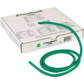Thera-Band Latex Exercise Tubing, Green, 25' Roll/Box