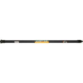 CanDo Slim WaTE Exercise Weight Bar, 7 lb., Black