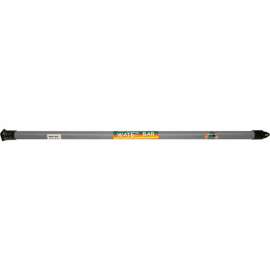 CanDo Slim WaTE Exercise Weight Bar, 8 lb., Silver