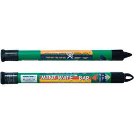 CanDo Mini WaTE Exercise Weight Bar, 2 lb., Green, 2 Each