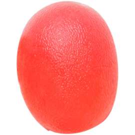 CanDo Gel Hand Exercise Ball, Large Cylindrical, Red, Soft