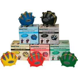 CanDo Digi-Extend n' Squeeze Exerciser, 5-Piece Set, Large
