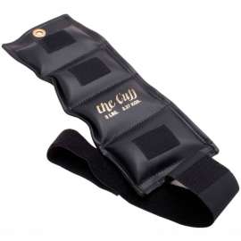 Cuff Deluxe Wrist and Ankle Weight, 5 lb., Black