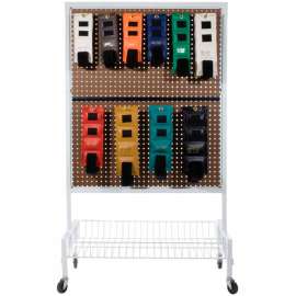 Cuff Deluxe Wrist and Ankle Weight with Mobile Rack, 20 Piece Set