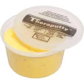 TheraPutty Plus Antimicrobial Exercise Putty, Yellow, 1 Pound, X-Soft