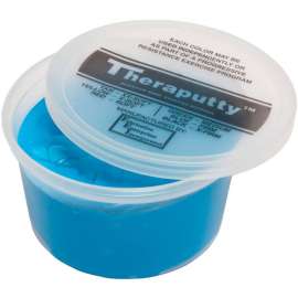 TheraPutty Plus Antimicrobial Exercise Putty, Blue, 1 Pound, Firm