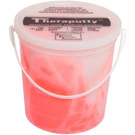 TheraPutty Plus Antimicrobial Exercise Putty, Red, 5 Pound, Soft