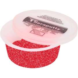 TheraPutty Sparkle Exercise Putty, Red, Light, 2 Ounce