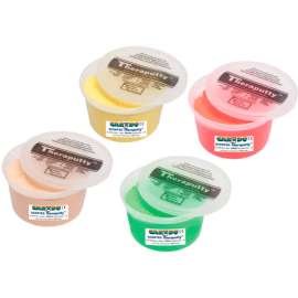 TheraPutty Scented Exercise Putty, 1 lb., 4-Piece Set (Tan, Yellow, Red, Green)