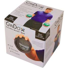 CanDo WaTE Hand-held Weighted Ball, Black, 3 kg/6.6 lb.