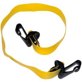 CanDo Adjustable Exercise Band, X-Light, Yellow