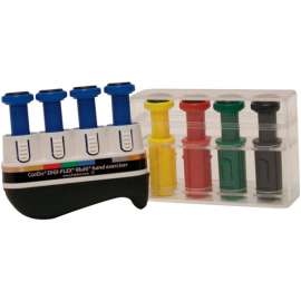 Digi-Flex Multi Hand Exerciser, Progressive Starter Pack, Blue & 4 Additional Buttons