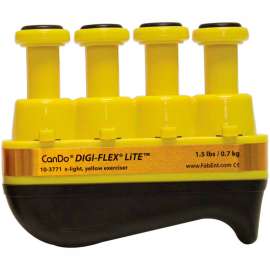 CanDo Digi-Flex LITE Hand Exerciser, Yellow, X-Light
