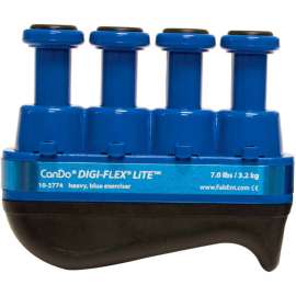 CanDo Digi-Flex LITE Hand Exerciser, Blue, Heavy